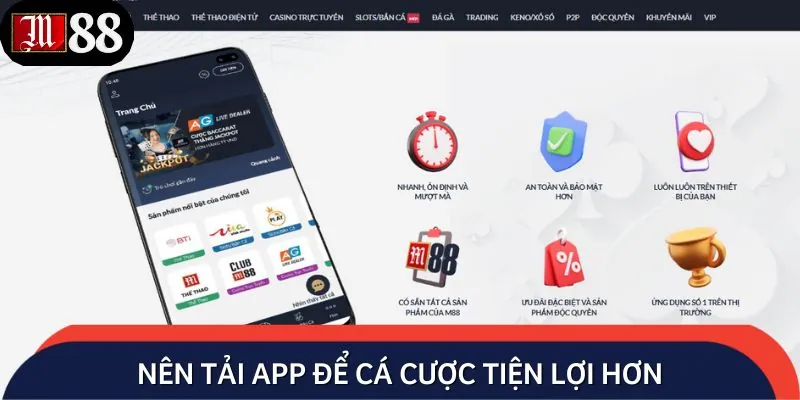 App của nhà cái mang đến trải nghiệm mượt mà, tốc độ vượt trội